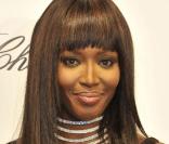 Naomi Campbell à l'occasion des 40 ans de la maison Cavalli qui se sont tenus aux Beaux-Arts, dans le cadre de la Fashion Week, à Paris, le 29 septembre 2010.