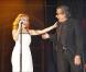 Kylie Minogue et Roberto Cavalli à l'occasion des 40 ans de la maison Cavalli qui se sont tenus aux Beaux-Arts, dans le cadre de la Fashion Week, à Paris, le 29 septembre 2010.