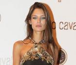 Bianca Balti à l'occasion des 40 ans de la maison Cavalli qui se sont tenus aux Beaux-Arts, dans le cadre de la Fashion Week, à Paris, le 29 septembre 2010.
