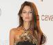 Bianca Balti à l'occasion des 40 ans de la maison Cavalli qui se sont tenus aux Beaux-Arts, dans le cadre de la Fashion Week, à Paris, le 29 septembre 2010.