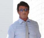 Sylvester Stallone sort de la boutique Cartier, à Beverly Hills