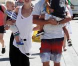 Gwen Stefani, Gavin Rossdale, Zuma et Kingston 