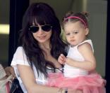 Nicole Richie et sa fille Harlow 