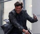 Des images du tournage de  Transformers 3 , en août 2010.