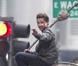 Des images du tournage de  Transformers 3 , en août 2010.