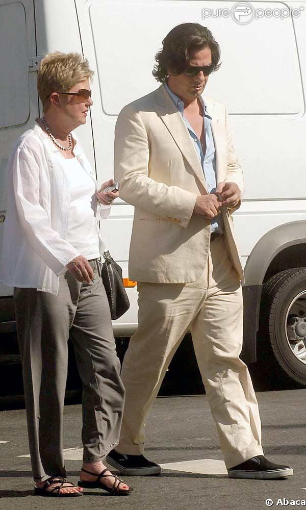 Eleanor Coppola, la femme de Francis Ford Coppola, et leur fils Roman