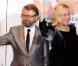 Björn Ulvaeus et Agnetha Fältskog à Copenhague. Ils assistent à la comédie musicale Mamma Mia ! . 1er Octobre 2010