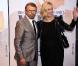 Björn Ulvaeus et Agnetha Fältskog à Copenhague. Ils assistent à la comédie musicale Mamma Mia ! . 1er Octobre 2010