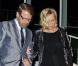 Björn Ulvaeus et Agnetha Fältskog à Copenhague. Ils assistent à la comédie musicale Mamma Mia ! . 1er Octobre 2010