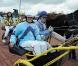 Faustine Bollaert au 17e Trophée Epona, à Cabourg. 16/10/2010