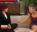 Jamie Lee Curtis évoque son père Tony Curtis avec Sharon Osbourne, sur le plateau de  The Talk , le 22 octobre 2010