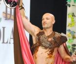 Frank Leboeuf au salon du chocolat le 27/10/10 à Paris <br />