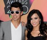 Demi Lovato avec Joe Jonas en mars 2010 