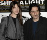 Charlotte Gainsbourg et Yvan Attal à l'avant-première de Shine a light à l'Olympia, le 9/04/08