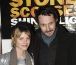 Mélanie Laurent et Julien Boisselier à l'avant-première de Shine a light à l'Olympia, le 9/04/08