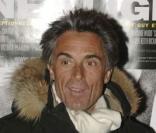 Gérard Holtz à l'avant-première de Shine a light à l'Olympia, le 9/04/08