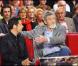 Laurent Gerra et Patrick Préjean sur le tournage de Vivement Dimanche (tourné le 2 novembre et diffusé le 14 novembre 2010 sur France 2)