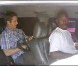 Paul Walker et Tyrese Gibson arrivent à Rio de Janeiro pour le tournage de Fast and Furious 5, le 3 novembre