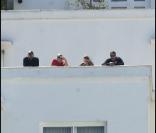 Tyrese Gibson et Vin Diesel à Rio de Janeiro pour le tournage de Fast and Furious 5, le 3 novembre