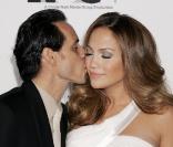 Jennifer Lopez et Marc Anthony à Los Angeles en décembre en 2007<br />