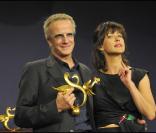 Christophe Lambert et Sophie Marceau en juin 2010.<br />