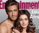 Jake Gyllenhaal et Anne Hathaway en couverture du magazine  Entertainement Weekly , pour la promotion de  Love et autres drogues , en salles le 29 décembre 2010.