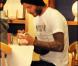 David Beckham et son fils Cruz, Los Angeles, novembre 2010