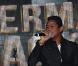 Jermaine Jackson donne un concert privé au VIP Room de la rue de Rivoli (Paris) devant un millier de fans, vendredi 26 novembre.