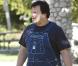 Jack Black et son fils Thomas lors d'une après-midi au Cold Water Canyon Park de Los Angeles, le 28 novembre 2010.