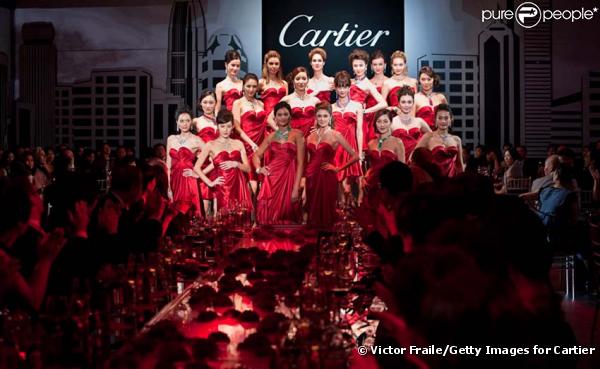 L'inauguration de la nouvelle boutique Cartier de Prince's Building à Hong Kong le 26 novembre 2010