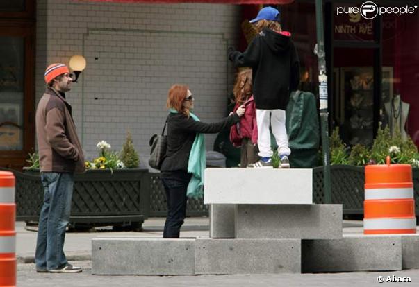 Julianne Moore en famille