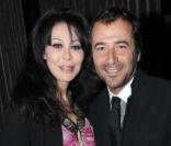 Yamina Benguigui et Bernard Montiel à l'inauguration du nouveau Castel, à Paris, le 2 décembre 2010.