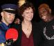 Susan Sarandon assiste au lancement du tournoi de ping-pong Art Star dans la galerie Art Basel à Miami le 4 décembre 2010