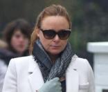 Stella MacCartney de retour sur les pavés londoniens, le 8 décembre 2010.
