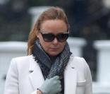Stella MacCartney de retour sur les pavés londoniens, le 8 décembre 2010.