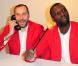 Les truculents Omar et Fred.