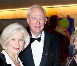 Le directeur du comité du prix Nobel de la paix Geir Lundestadlors du banquet pour la remise du prix Nobel de la paix à Oslo le 10 décembre 2010