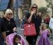  Heidi Klum, Seal et leurs enfants Leni, Henry, Johan et Lou font du shopping dans Los Angeles avant que les petits ne se rendent au karaté le 11 décembre à Los Angeles 
