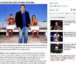 Article de Gawker sur la vie sexuelle de John Travolta, le 19 novembre 2010