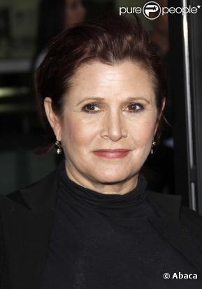 Carrie Fisher dans  Le Retour du Jedi  en 1983