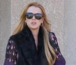 Lindsay Lohan à Los Angeles, le 29 novembre 2010.