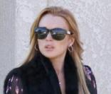 Lindsay Lohan à Los Angeles, le 29 novembre 2010.