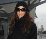 Leona Lewis à l'aéroport d'Heathrow, le 23 décembre 2010.