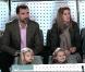 Felipe et Letizia d'Espagne sont avec leurs fillettes à Madrid, lors d'un match d'exhibition caritatif entre Rafael Nadal et Roger Federer. 22/12/2010