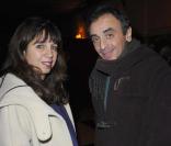 Eric Zemmour à la générale du spectacle Enfin sur scène ?, de Gaspard Proust, le 16 décembre 2010.