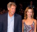 Harrison Ford et Calista Flockhart à Venise en septembre 2002<br />