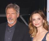 Harrison Ford et Calista Flockhart lors de l\'avant-première de Firewall en 2006<br />