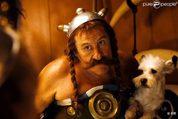 Gérard Depardieu dans Astérix aux Jeux Olympiques