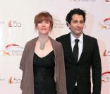 Virginie Lemoine et son compagnon Darius Kehtari 