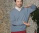 Particulièrement ému et heureux, le prince héritier du Danemark, Frederik, s'exprime devant la presse pour la naissance de ses jumeaux le 8 janvier 2011 à Copenhague 